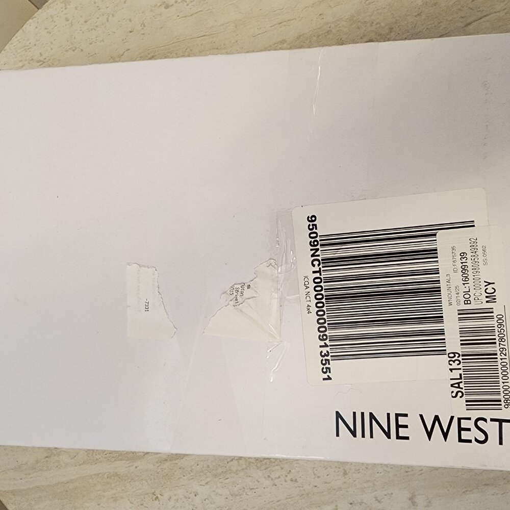 Nine West Womens Duntal Slip- Silver - b046 - Picture 10 of 10